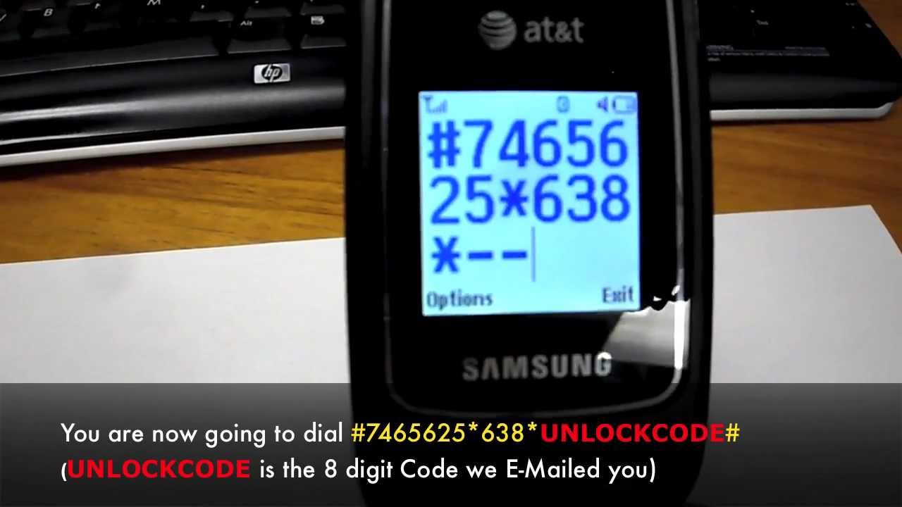 Free Att Unlock Codes Samsung